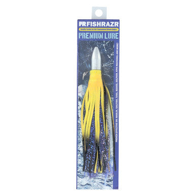 Wahoo Bullet 8.5" (115 Grams) - Condition:New / Dredge Fishing / Fish Razor. The wahoo bullet is a mighty lure in smaller package.