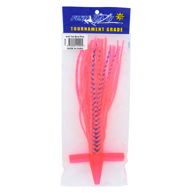 Soft Tail Bird - Condition:New / Dredge Fishing / Fish Razor. Our Soft Tail Bird fishing lure is extremely versatile — use it as a traditional lure or as a teaser bait on daisy chains and spreader bars.