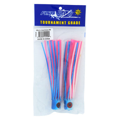 Micro Stubby 6" 2PK - Condition:New / Dredge Fishing / Fish Razor. Whether trolled as a stand alone lure or used in front of a natural bait, these catch fish.