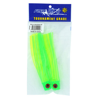 Micro Stubby 6" 2PK - Condition:New / Dredge Fishing / Fish Razor. Whether trolled as a stand alone lure or used in front of a natural bait, these catch fish.
