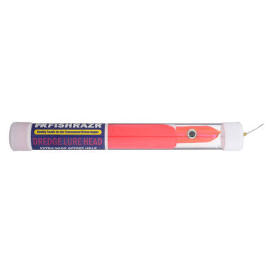 Dredge Lure Head Pink Head, Pink & White - Condition:New / Dredge Fishing / Fish Razor. Pink Head with Pink/White Skirt.