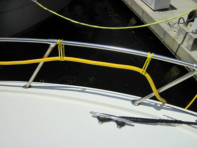 Cruiser's Utility Straps 6/pk - Condition:New. Six to a Pack!! (2 Black, 2 Blue, 2 White) These Cruiser's Utility Straps are a cross between a bungee cord, a zip tie and a tie down strap.