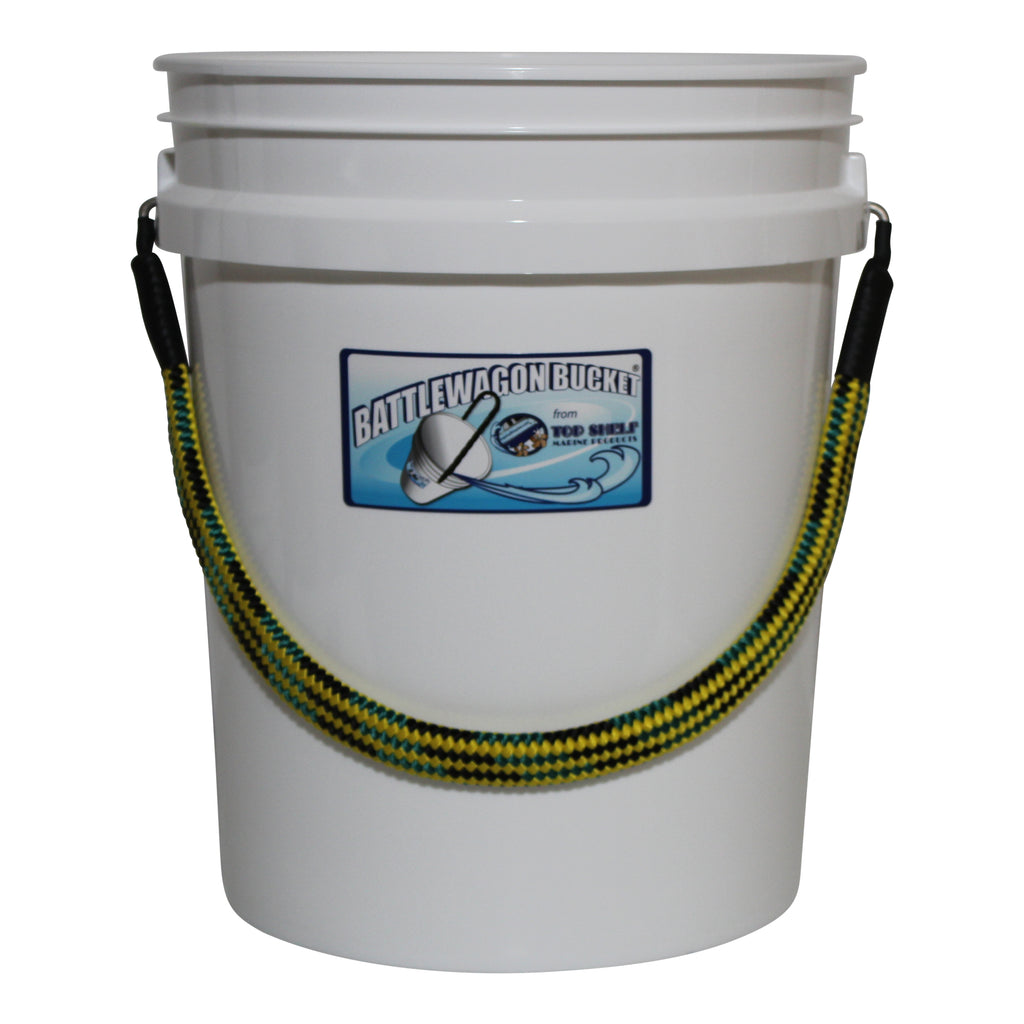 Battlewagon Bucket 5 Gallon  (Customize Yourself) - Condition:New / Featured. Create Your Own Battlewagon Bucket If you’ve ever spent time on a serious Sportfisherman or a “Battl...