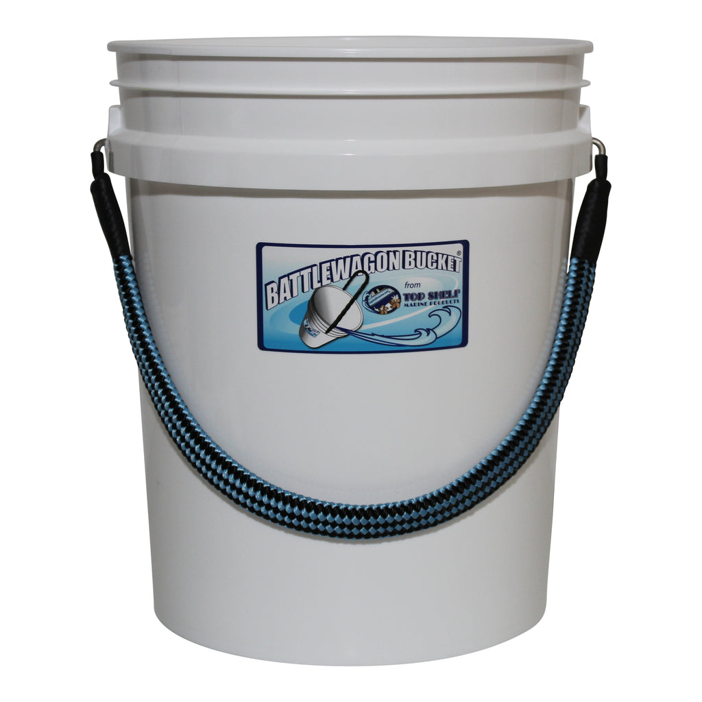 Battlewagon Bucket 5 Gallon  (Customize Yourself) - Condition:New / Featured. Create Your Own Battlewagon Bucket If you’ve ever spent time on a serious Sportfisherman or a “Battl...
