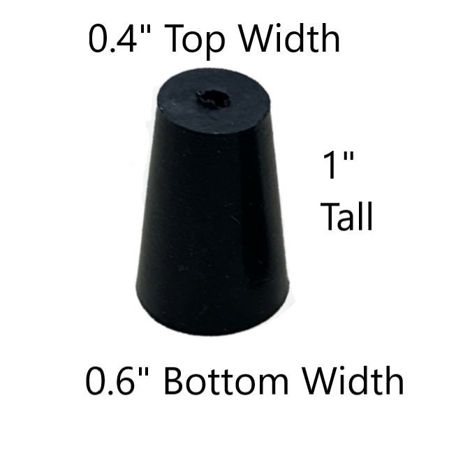 Rubber Hook Locks - Condition:New. These hook locks eliminate spinning or turning of hooks that can negatively affect the running motion of the lure.