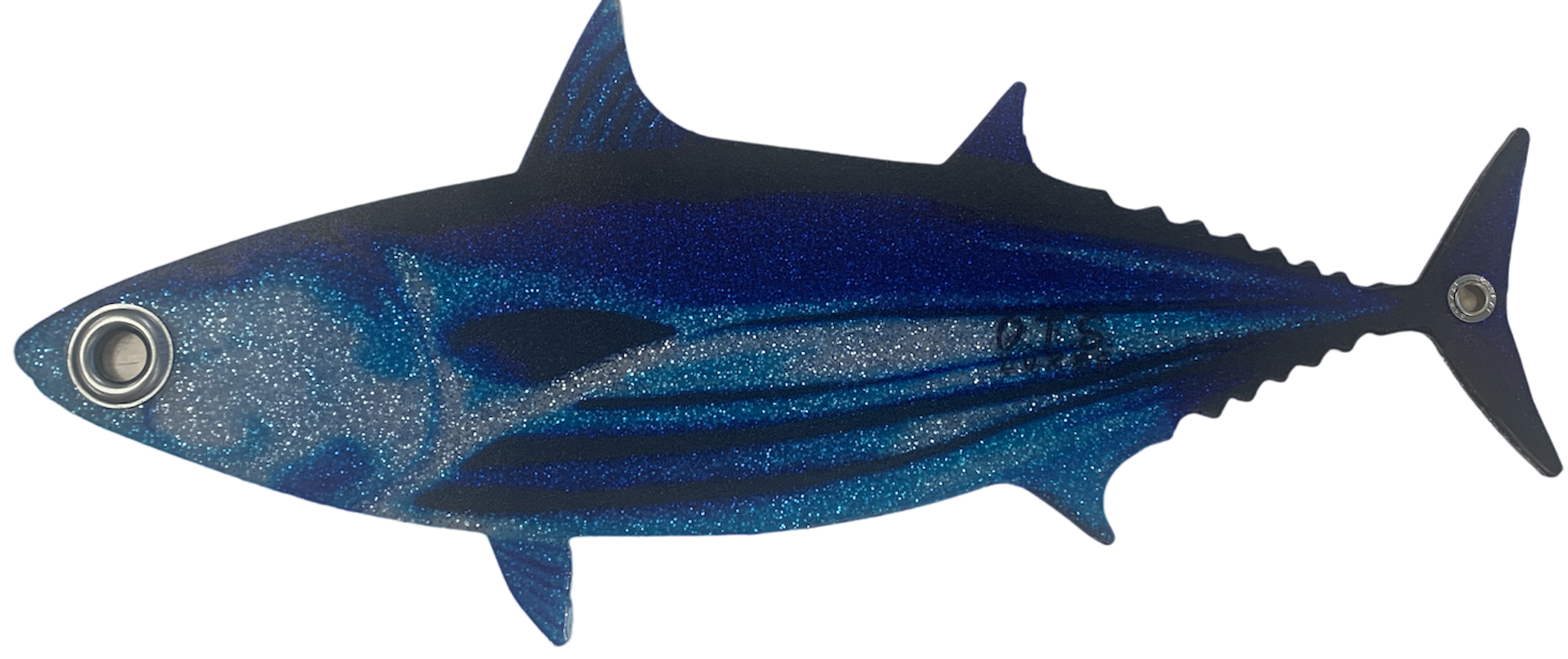 OTS Flaps- UV Dredge Flaps - Condition:New. UV Flaps with a realistic look In a dredge or a chain, mud flap style teasers work well and have been a timeless, popular item for offshore anglers.