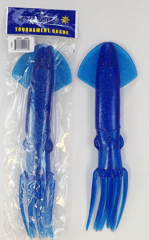 12" Squid - Condition:New / Marlin Fishing / Marlin Squid. Our tournament grade 12" squid are the best choice for dredges, teasers, or as a lure.