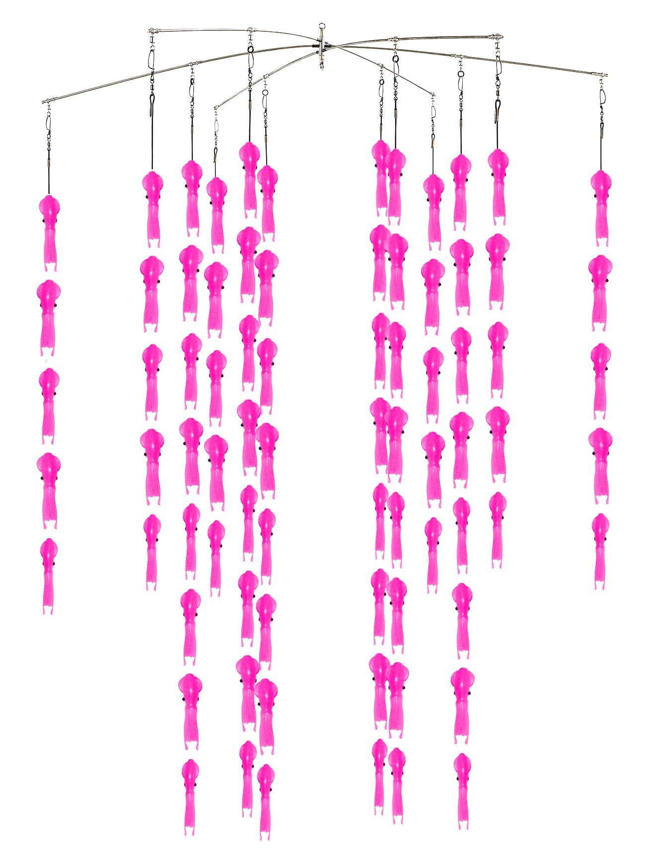 Compact Phat Dredge with 80 Phat Squid - Condition:New / fathom / marlin dredge. When you want a lot of baits in a small package, this is your choice.