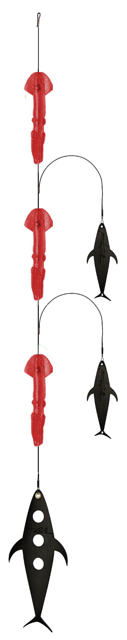Deadly Daizy Chain - Condition:New / Daisy chain / dolphin teaser. This tournament-ready tuna daisy chain is our best-selling chain for a reason—it works! A great opti...