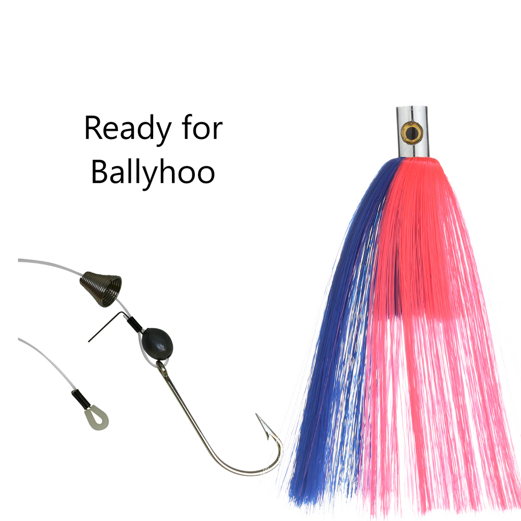 Chrome Catcher Flat Head 6.5" - Condition:New / dolphin / dorado fishing. A smaller version of our chrome catcher Hawaiian Eye lures.