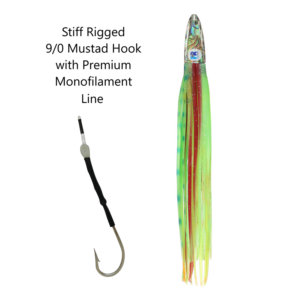 Bali Bullet 7" - Condition:New / dolphin / dorado fishing. Bullet resin head.
