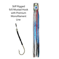 Wabo Cabo 7.5" - Condition:New / dolphin / dorado fishing. Solid Resin Core Head Weighted for trolling speeds Abalone insert for natural color Sparkle flakes i...