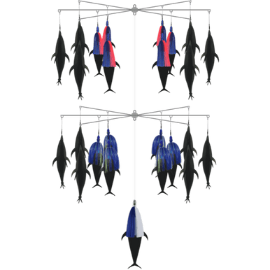 3-D Dredges (Single and Double) - Billfish Dredge / Condition:New / Marlin Fishing. Take your billfishing to the next level.