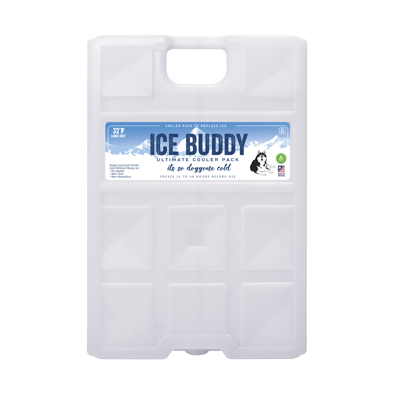 Ice Buddy Cooler/Freezer Packs - Condition:New / Dredge Fishing / Fish Razor. Ice Buddy reusable freezer packs keep your perishables chilled or frozen for longer than ice, and wi...