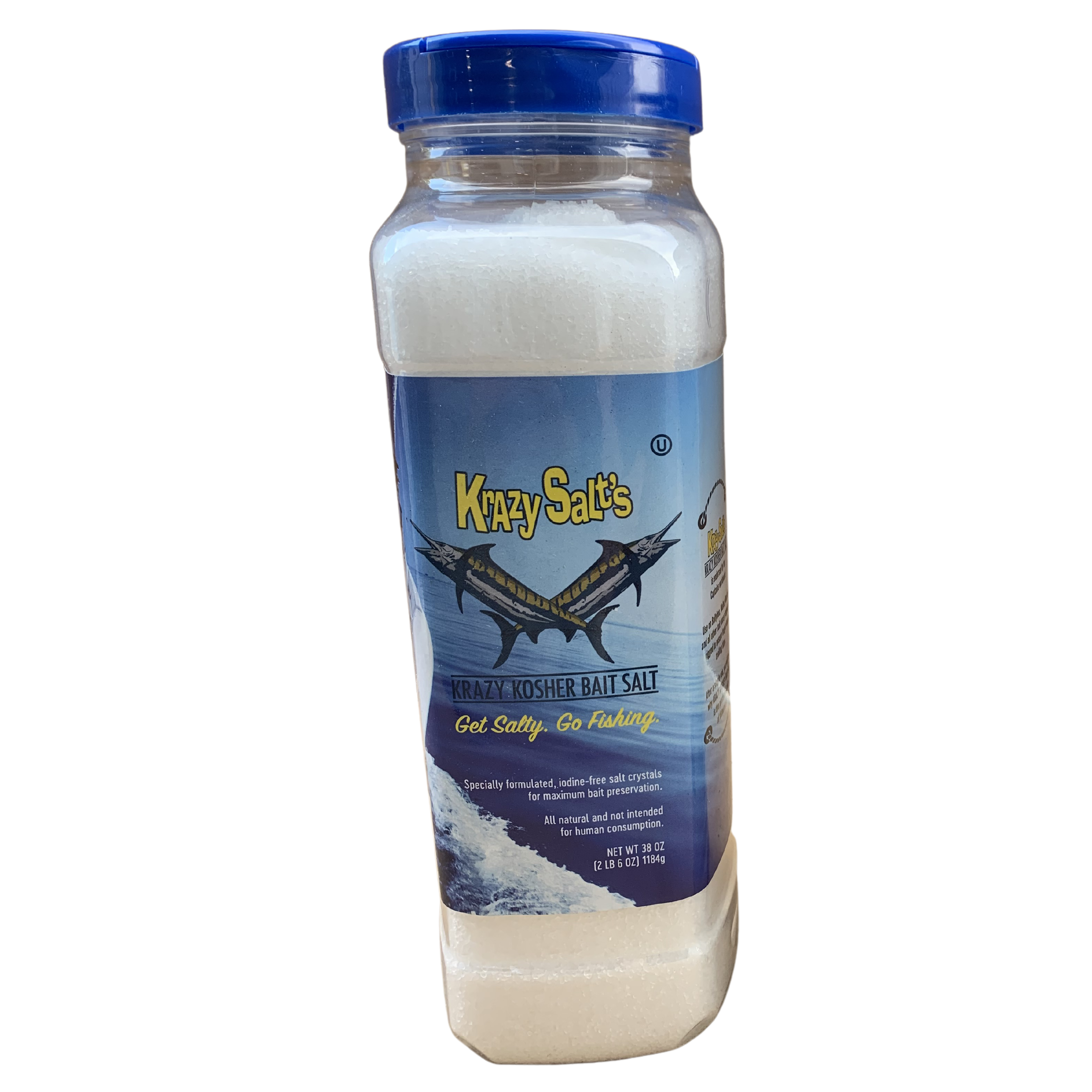 Krazy Salt's Bait Salt or Brine - Condition:New / Dredge Fishing / Fish Razor. Krazy Salt’s bait brine and salt both improve the freshness and overall quality of your bait in different ways.