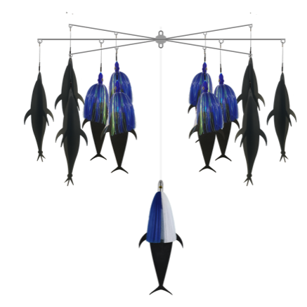 3-D Dredges (Single and Double) - Billfish Dredge / Condition:New / Marlin Fishing. Take your billfishing to the next level.