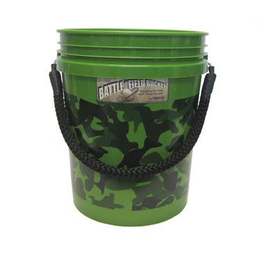 Battle "Field-Buckets" - Condition:New. The Battle "Field-Bucket" RealTree (C) and the "Gunny" are a hit with Hunters and Outdoors men.