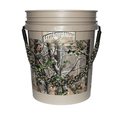 Battle "Field-Buckets" - Condition:New. The Battle "Field-Bucket" RealTree (C) and the "Gunny" are a hit with Hunters and Outdoors men.