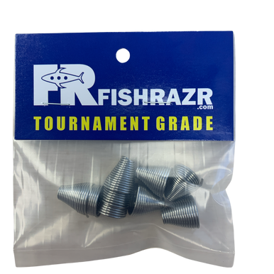 Bait Springs 10/pk - Condition:New / Dredge Fishing / Fish Razor. Stainless steel bait springs make for quick and easy rigging for ballyhoo.
