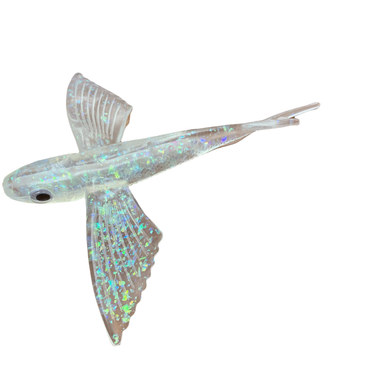 Clear Flying Fish with Flecks - Condition:New. 8.