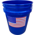 Battlewagon Bucket Patriot - Condition:New. A True American Bucket (all made in the USA) 90 mil Thickness makes it better.