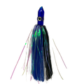 Dredge Lure Head Blue Head Blue/Black w Mylar - Condition:New / Dredge Fishing / Fish Razor. This Dredge head has a Blue Head with Blue and Black nylon "hair" and Mylar strips for more flash.