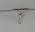 Light Dredge bar 36" 6 arm with sleeves - Condition:New / Dredge Fishing / Fish Razor. 36 Inch Light Wire Bar with 12 Swivel Sleeves attached.
