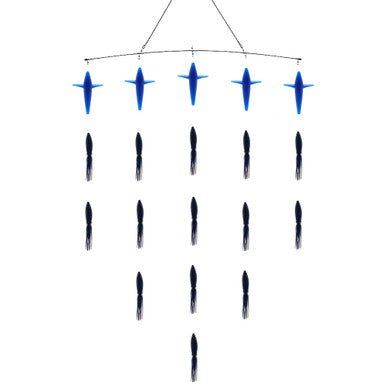 Bulb Squid and Bird Spreader Bars - Condition:New. Troll like a pro without breaking the bank.