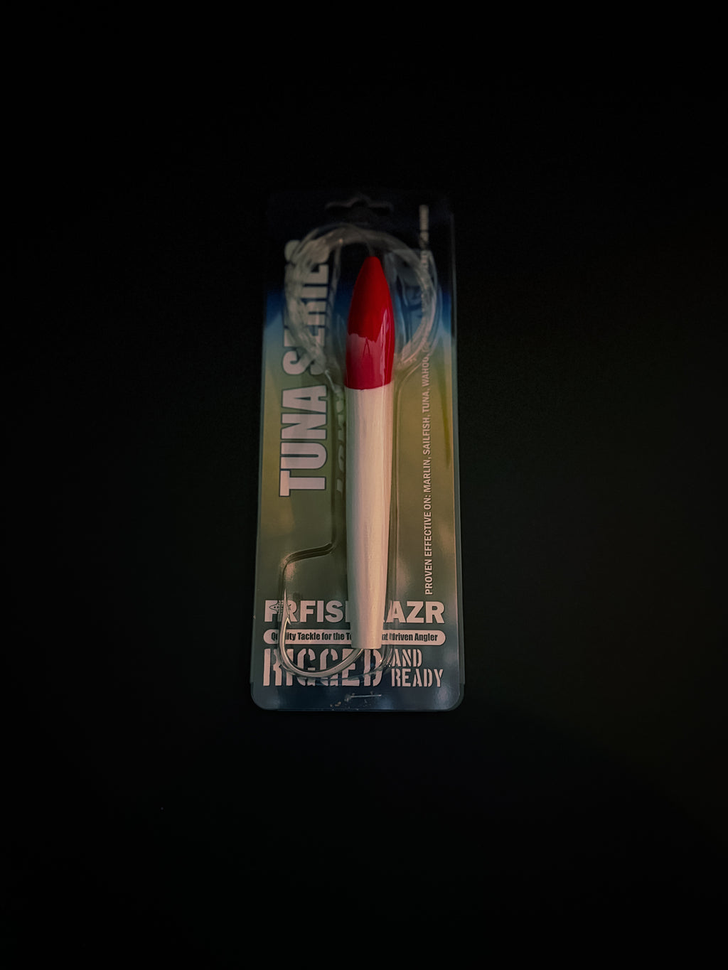 Tuna Series Rigged Cedar Plug - Condition:New. A staple in any offshore offshore spread, the Fish Razr 6" Pre-Rigged Cedar Plug is a proven producer designed for one thing: putting meat in the box.