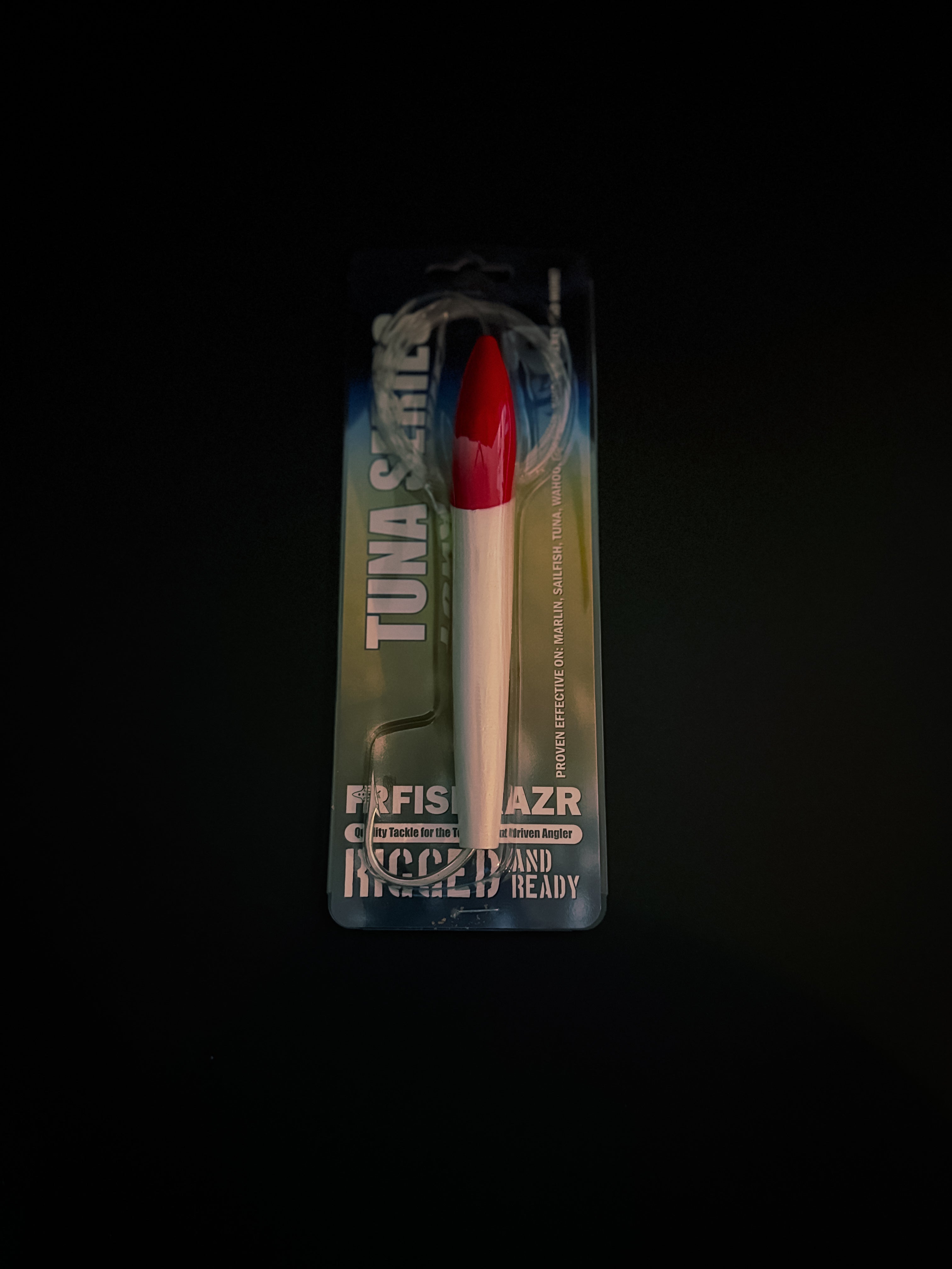 Tuna Series Rigged Cedar Plug - Condition:New. A staple in any offshore offshore spread, the Fish Razr 6" Pre-Rigged Cedar Plug is a proven producer designed for one thing: putting meat in the box.