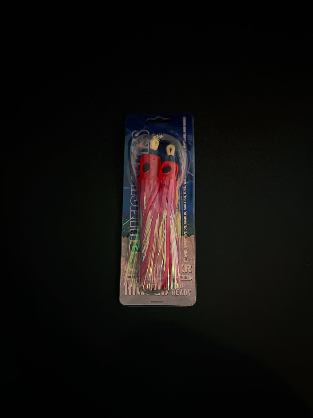 Fish Razr Sailfish Slammer – Pre-Rigged 2-Pack - Condition:New. Take the guesswork out of your spread with the Fish Razr Sailfish Slammer 2-Pack.