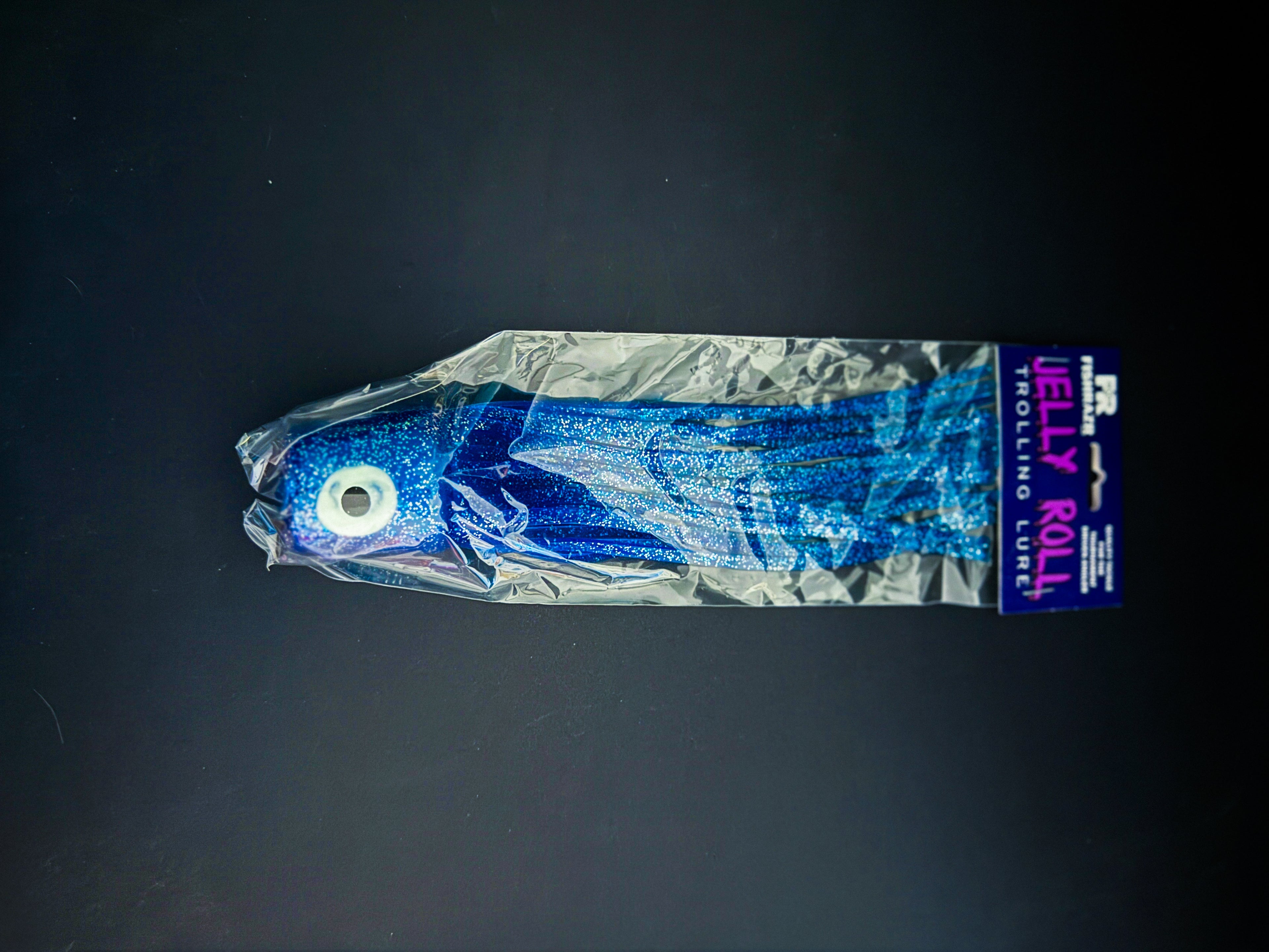 Fish Razr Jelly Roll Trolling Lure – 9" Soft Head Marlin Lure - Condition:New. Bring explosive action to your spread with the Fish Razr Jelly Roll, a classic soft head trolling lu...