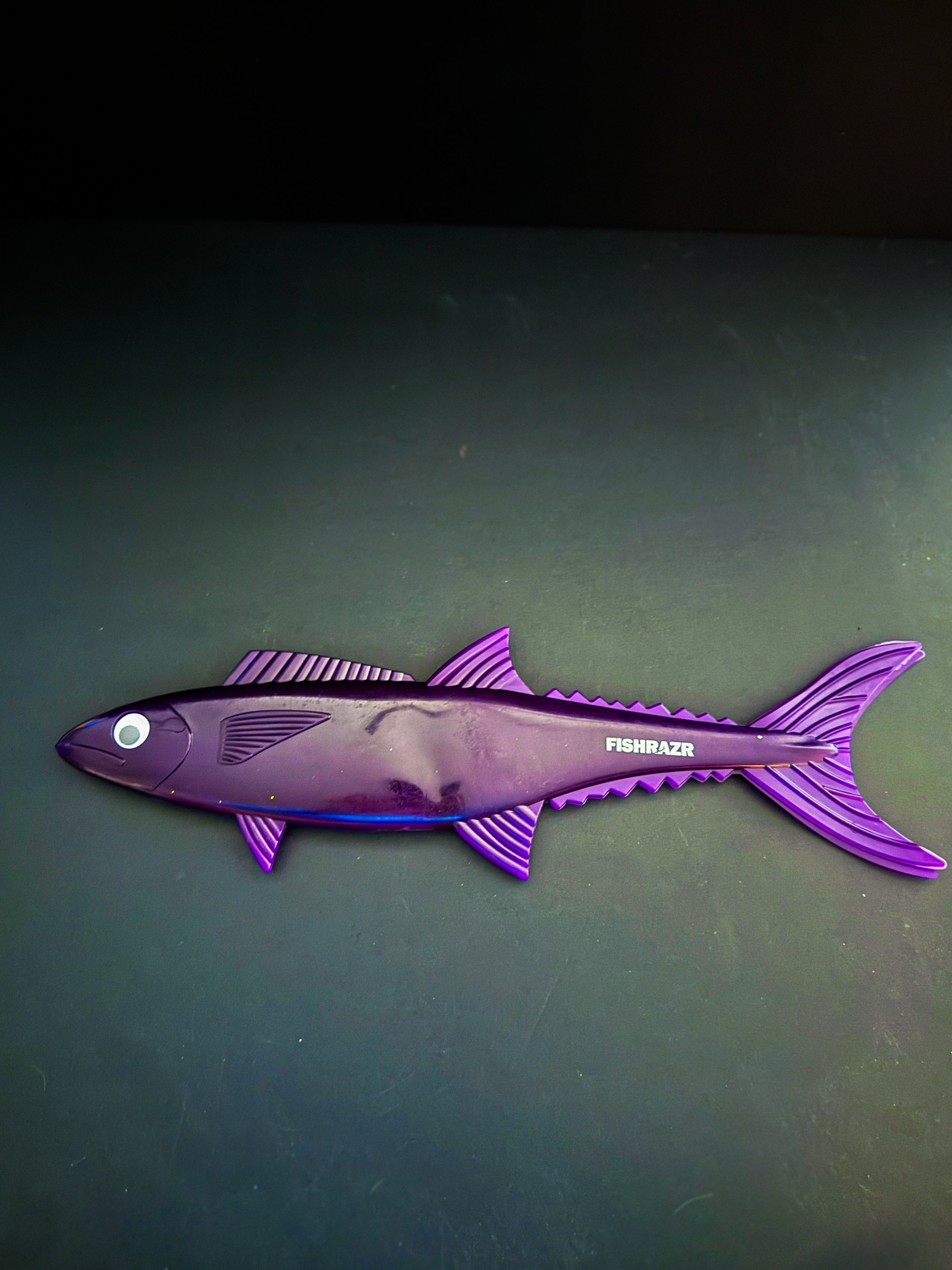Fish Razr Super Split Tailz – 14" Mackerel Teasers - Condition:New. Take your teaser game to the next level with the Fish Razr Super Split Tailz.