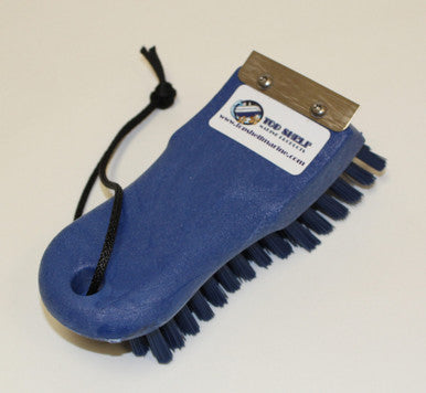 Combo Scraper Boat & Bottom Brush - Condition:New. Color May Vary (currently only Blue with White Bristles) This Purpose Built brush is perfect for in ...