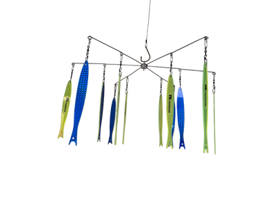 StickZ Mahi Dredge Kits - Condition:New / dredge baits / fire tailz. The fish sticks dredge is a highly effective easy to use dredge that’s ready to tease up all pelagic species.