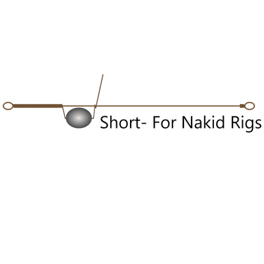 Pin Rigs Short 6 pack - Condition:New / Dredge Fishing / Fish Razor. Tournament grade dredge short pin rigs for rigging mullet and ballyhoo for natural dredges.