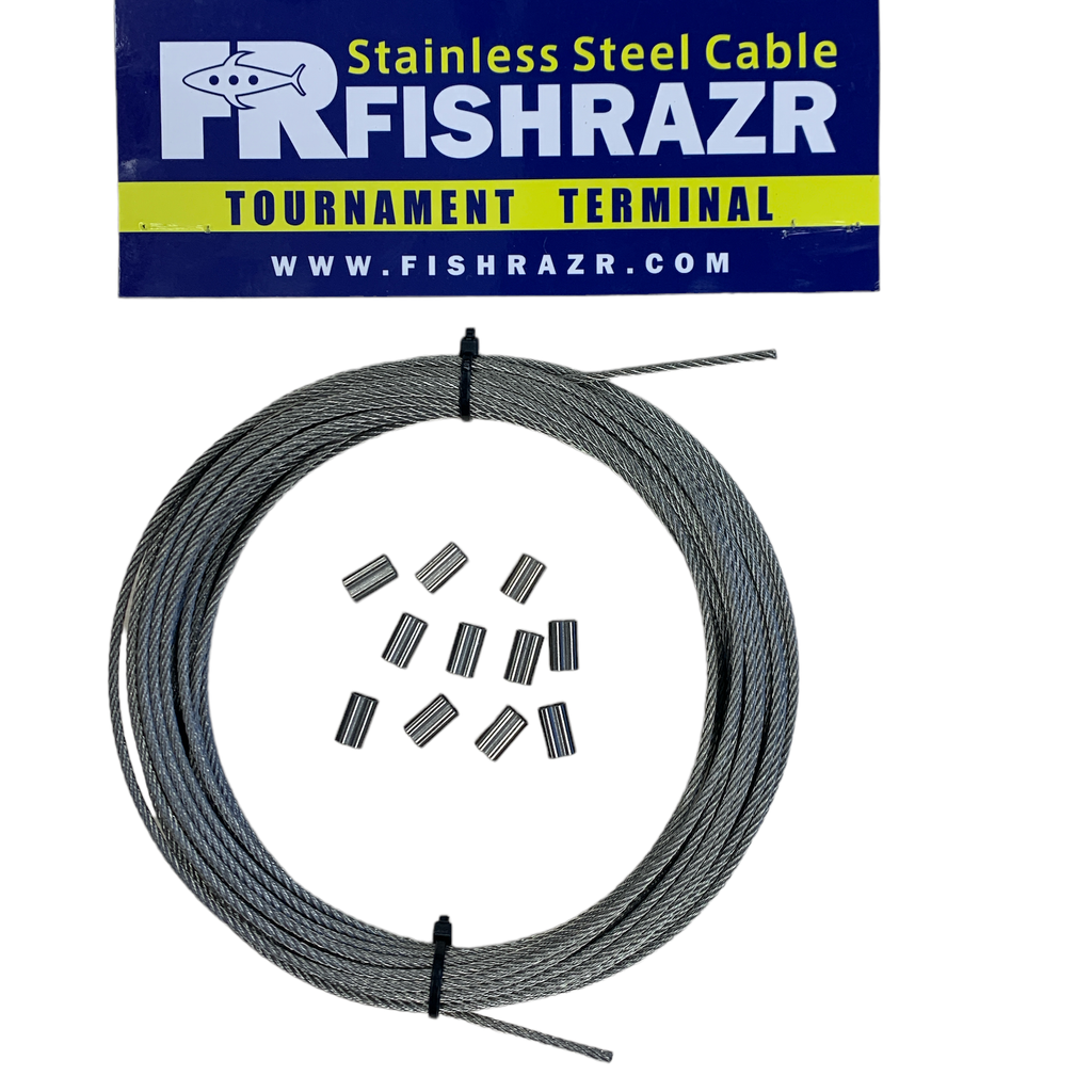 Rigging Cable- Stainless cable with crimps