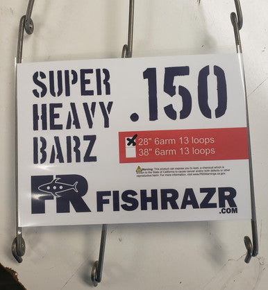 Super Heavy Dredge Bar - Condition:New / Dredge Fishing / Fish Razor. The newest dredge bar in the Fish Razr family.