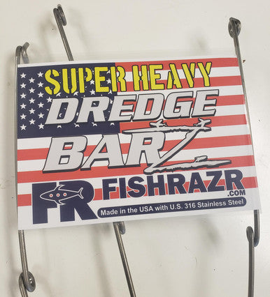 Super Heavy Dredge Bar - Condition:New / Dredge Fishing / Fish Razor. The newest dredge bar in the Fish Razr family.