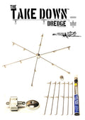 Take Down Dredge - Condition:New / Dredge Fishing / Fish Razor. Light weight patented head allows the bar to be taken apart in seconds for easy storage, rigged or unrigged.