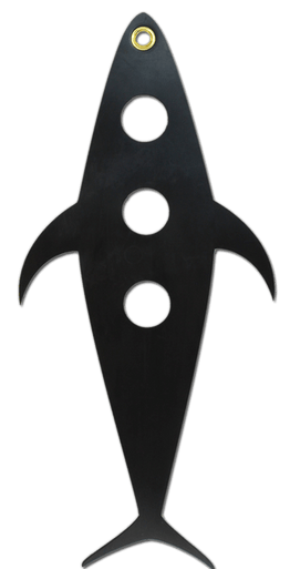 Teaser FlapZ - Condition:New / dredge tuna / FlapZ. The teaser line of FlapZ are made from a thicker 3/16" inch material to allow it to have more buoyancy on the surface.