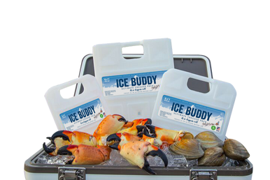 Ice Buddy Cooler/Freezer Packs - Condition:New / Dredge Fishing / Fish Razor. Ice Buddy reusable freezer packs keep your perishables chilled or frozen for longer than ice, and wi...