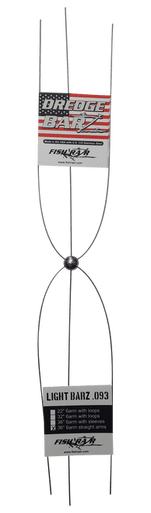 Light Dredge Bar 36" 6 arm Straight - Condition:New / Dredge Fishing / Fish Razor. The Fish Razr light wire dredge bars are the perfect choice for lighter bait applications.