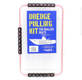 Dredge Pulling Kit in Waterproof Box with 4lb Fish Weight - Condition:New / Featured. Everything you need to pull a dredge from a cleat on a smaller boat.