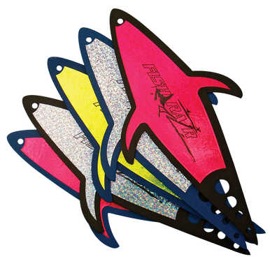 Holographic InciterZ Tuna 6 Pack - Condition:New / Dredge Fishing / Fish Razor. Based on the proven designs of our dredge flaps, now with flash.