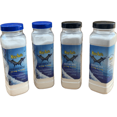 Krazy Salt's Bait Salt or Brine - Condition:New / Dredge Fishing / Fish Razor. Krazy Salt’s bait brine and salt both improve the freshness and overall quality of your bait in different ways.