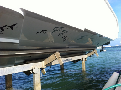 Fish Razr Under Boat Silver Flying Fish 60 pack - Condition:New / Dredge Fishing / Fish Razor. 6 Sheets with 10 Silver Flying Fish per sheet.