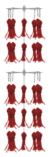 Bucket Dredge with (35) Phat Squid - Condition:New / fathom / marlin dredge. A small compact dredge that’s a big tease.
