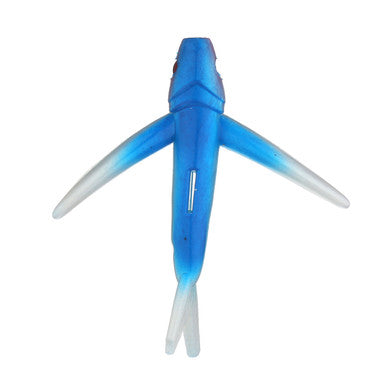 Flying Fish - Condition:New / Dredge Fishing / Fish Razor. One piece, soft plastic flying fish that can be used as a trolling lure, kite bait or as a teaser bait.