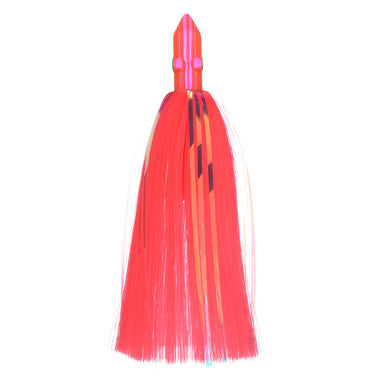 Dredge Lure Head Pink Head, Pink & Mylar - Condition:New / Dredge Fishing / Fish Razor. Pink Head with Mylar and Pink Skirt.